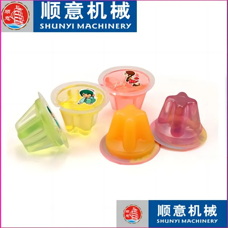 1500-20000cups/H Jelly Pudding Drink Juice Milk Filling Sealing Machine