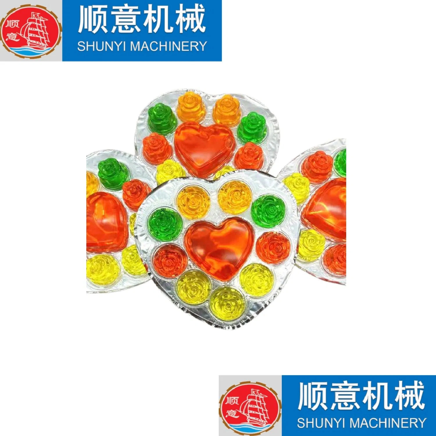 Advanced Custom Heart-Shaped Jelly Filling and Sealing Machine