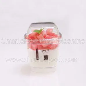 Automatic Fruit Juice Jelly Pudding Cup Filling Sealing Machine