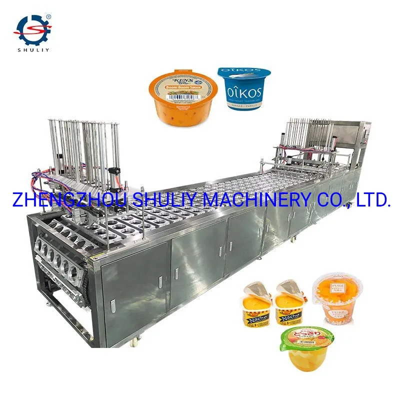 Automatic Rotary Cup Filling and Sealing Machine for Ice Cream Chocolate Mineral Water Yogurt Fruit Jelly From Camy