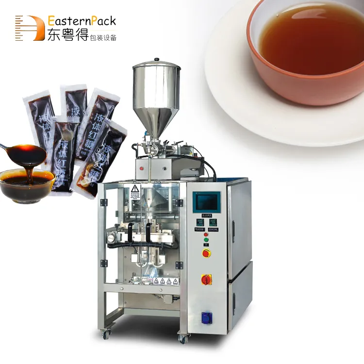 Food Special-Shaped Bag Premade Bag Jelly Snack Wrapping Filling Pack Sealing Wrap Shrink Packaging Vertical Liquid Water Packaging Machine with Pillow Pouch