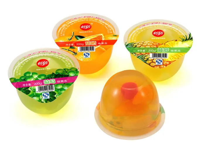 Genyond Factory Jelly Making Equipment Pudding Production Line Cup Filling Sealing Packing Machine