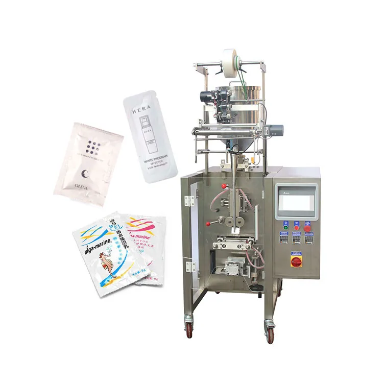 Packaging Sachet Sealing Food Beverage Honey Equipment Ketchup Liquid Filling Mini Heat Vertical Packing Jelly Making Machine